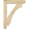 Ekena Millwork Imperial Craftsman Rough Sawn Bracket w/ Offset Brace, Douglas Fir, 6"W x 26"D x 34"H BKT0604X26X34IMP04RDF - alternate 4